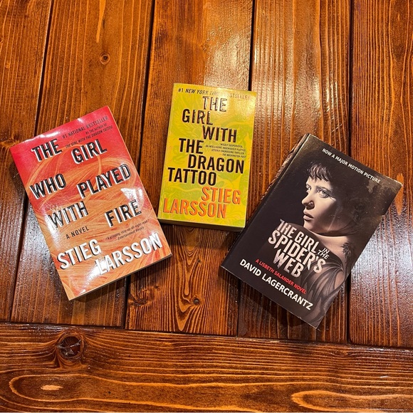 Girl With the Dragon Tattoo, Girl Who Played With Fire, Girl in the Spider’s Web - Picture 1 of 13